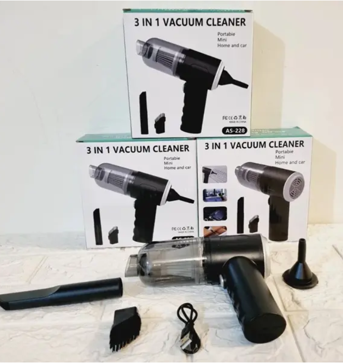 CleanPro 2 en 1 — Aspiradora Inalámbrica para Auto.