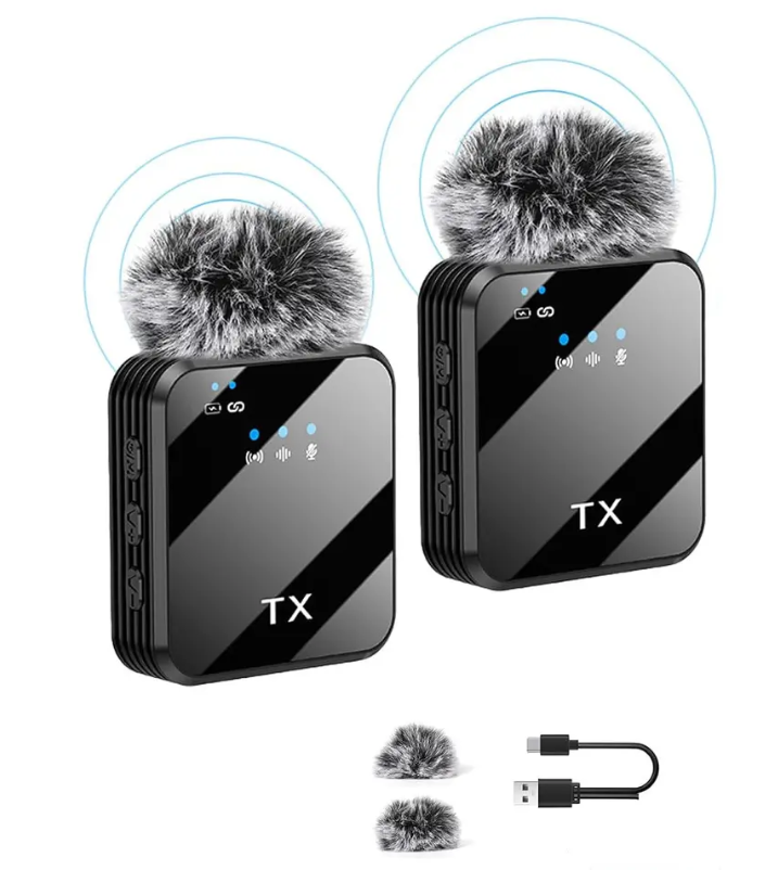 DuoMic Pro – Micrófono Inalámbrico X2